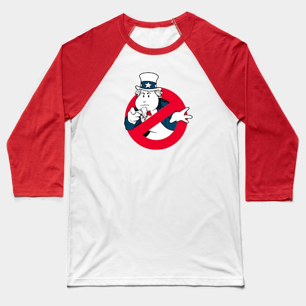 Uncle Mooglie Baseball T-Shirt by Circle City Ghostbusters